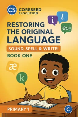 Original Language: Sound, Spell & Write - cover 3